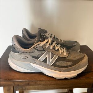 New Balance Light Gray Womens Sneakers